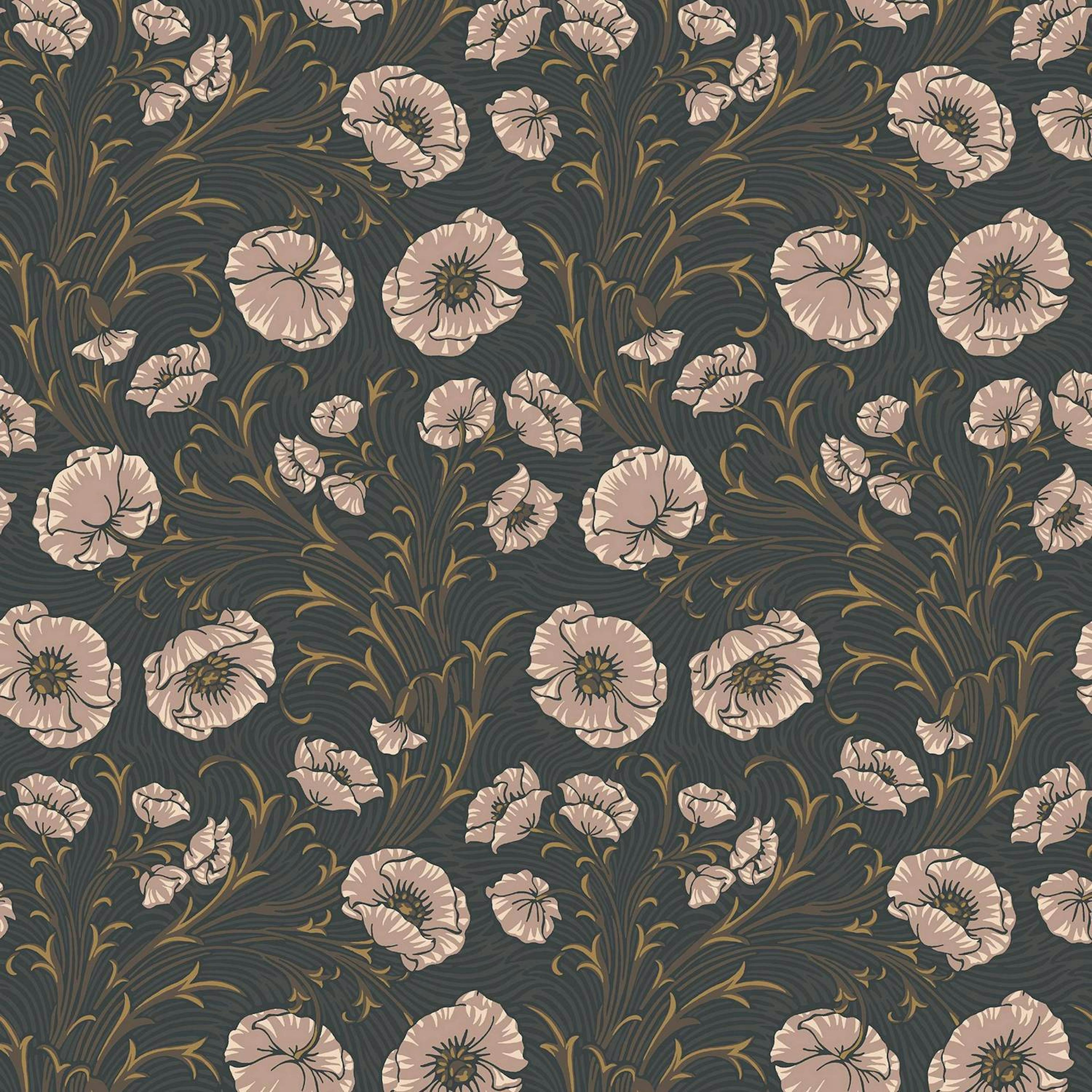 Tapet Boråstapeter Poppy Flow 2268