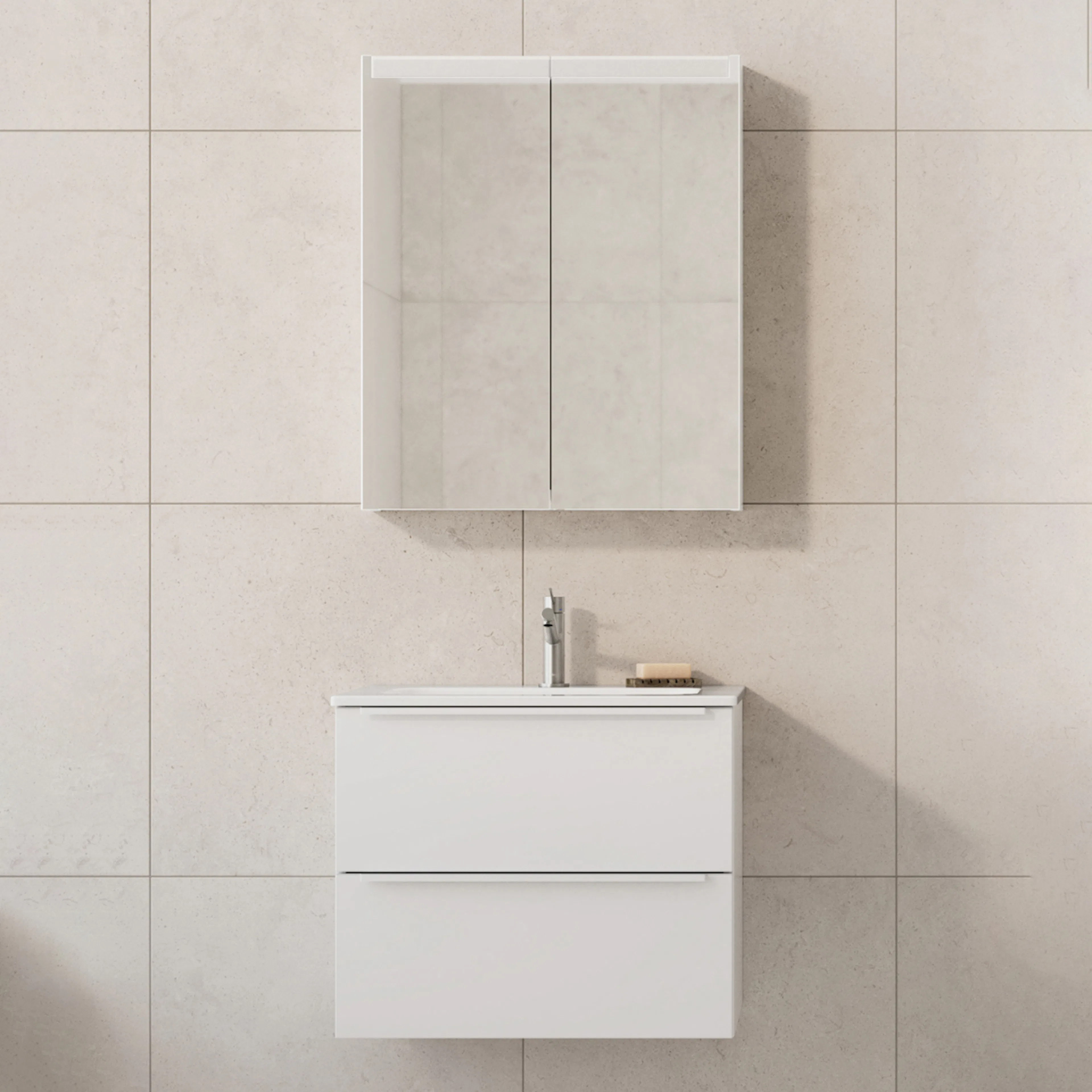 Möbelpaket INR Core Avant med Spegelskåp Stage Plus