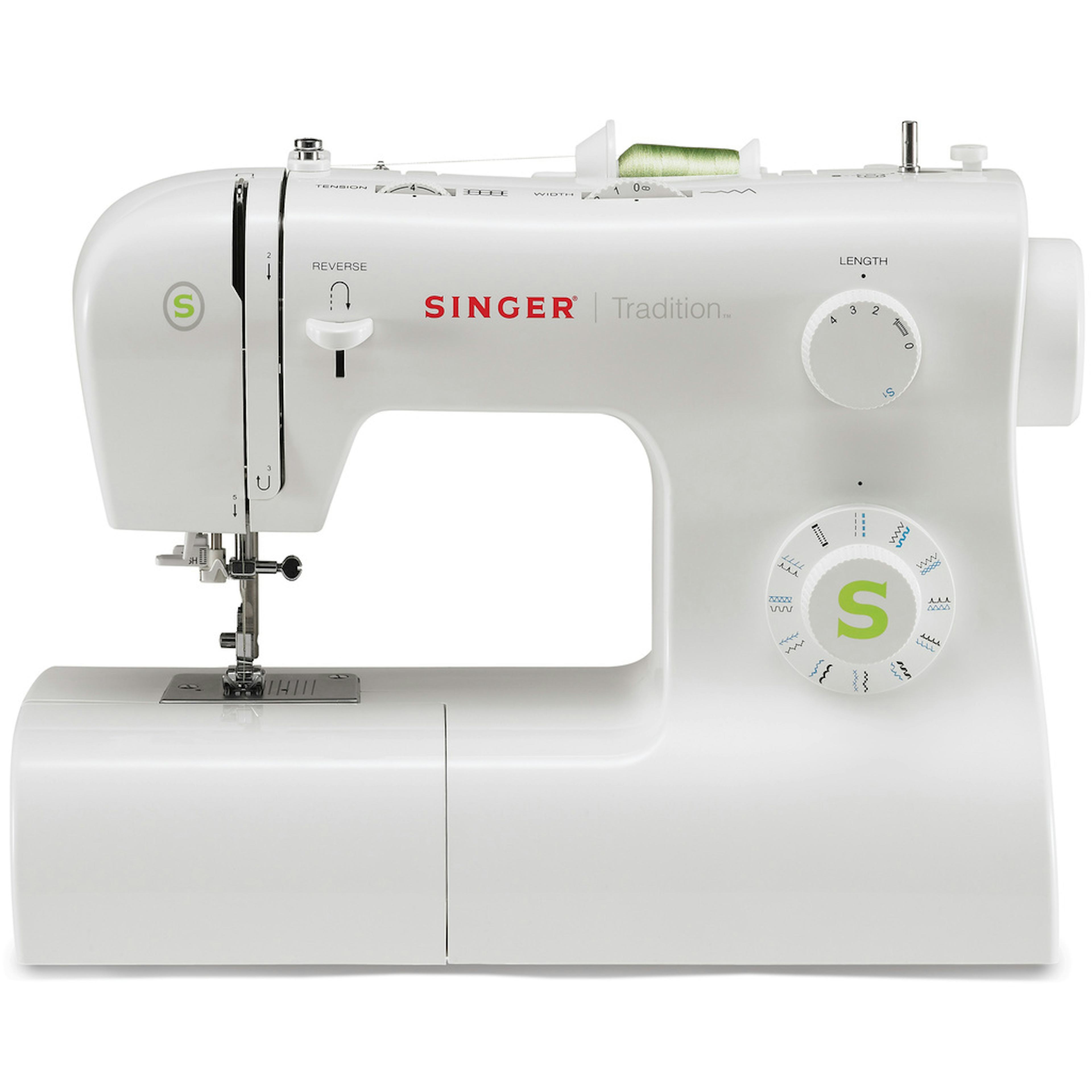 Symaskin Singer Tradition 2273 med Nålträdare & Justerbar Stygnbredd