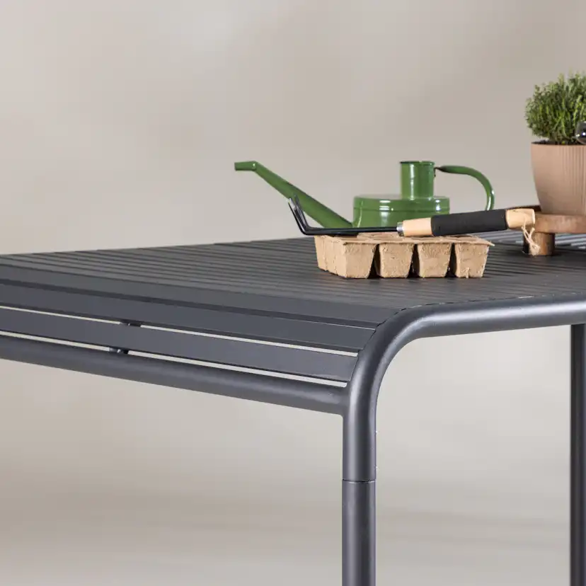 Trädgårdsbord Comfort Garden Gardeno Matbord Utomhus 90x150 cm utebord i aluminium