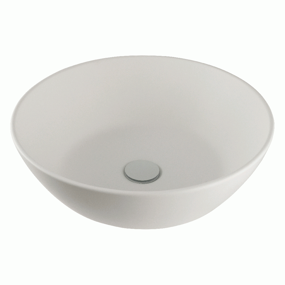 Tvättställ Lavabo Solid Surface ø450 mm