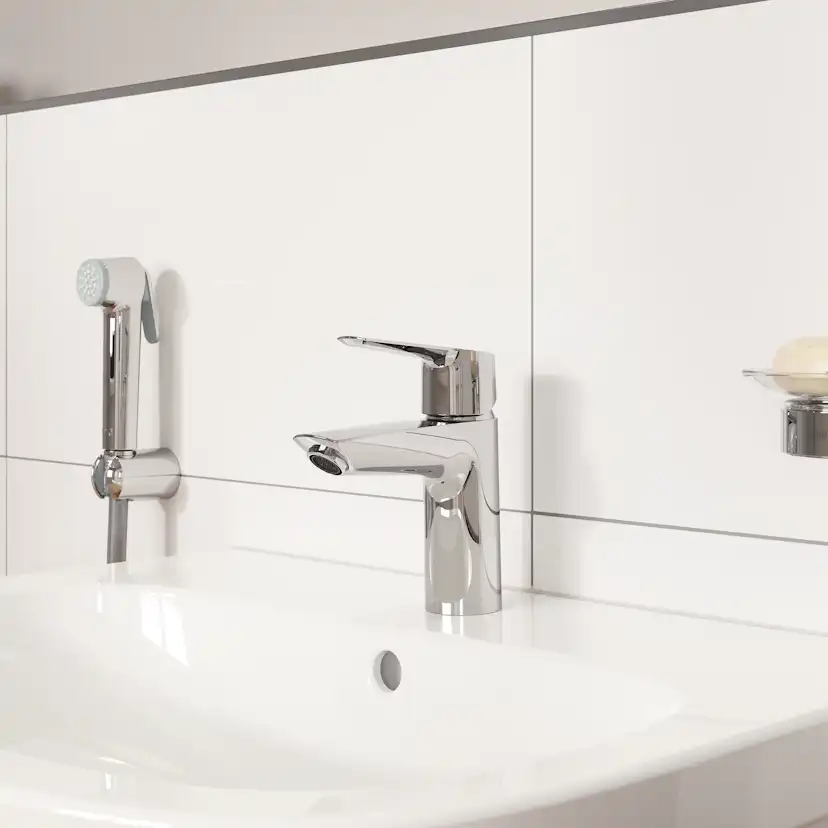 Tvättställsblandare Grohe Start med Handdusch