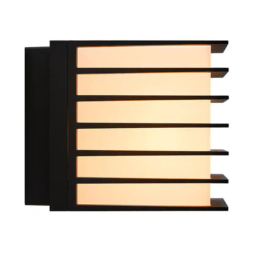 Fasadbelysning Nordlux Fluctus 13 Svart Metall Utebelysning