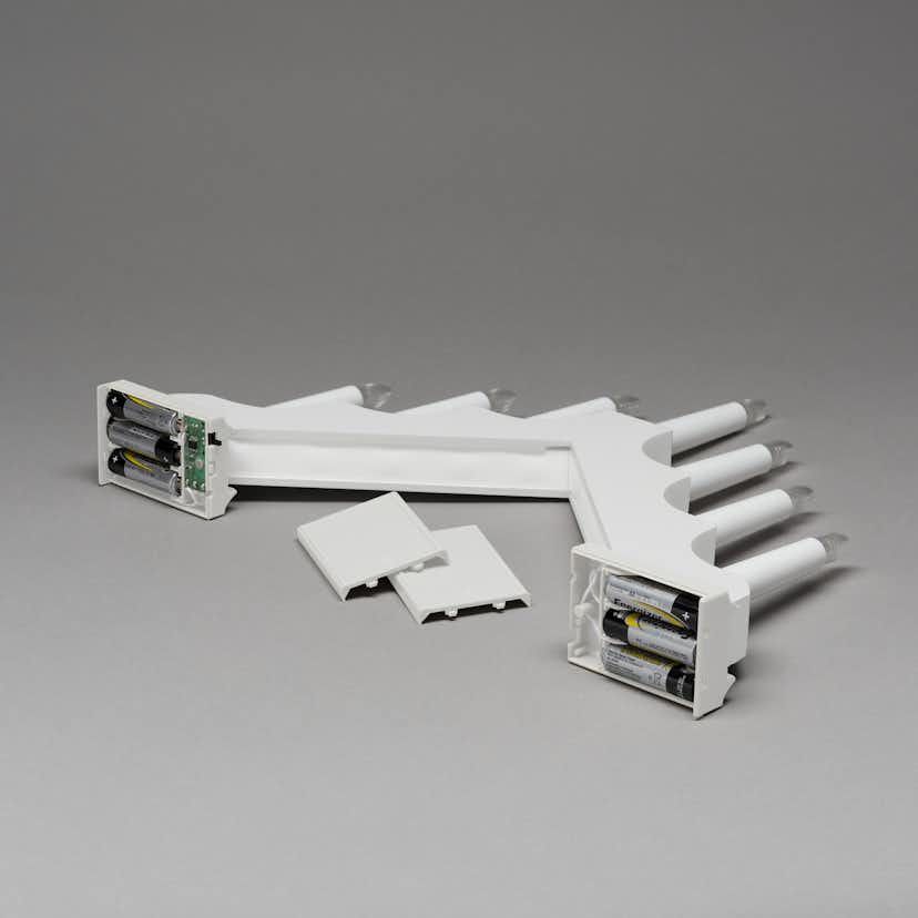 Adventsljusstake Gnosjö Konstsmide 7 L Trä B/O