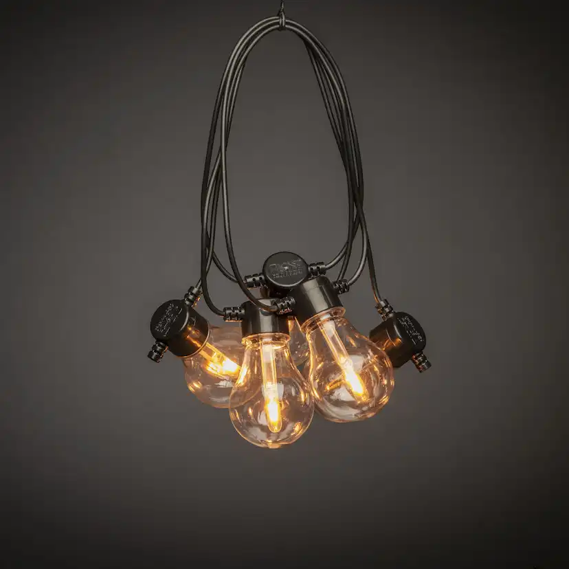 Ljusslinga Gnosjö Konstsmide 2341-800SP B/O 10 LED Solpanel