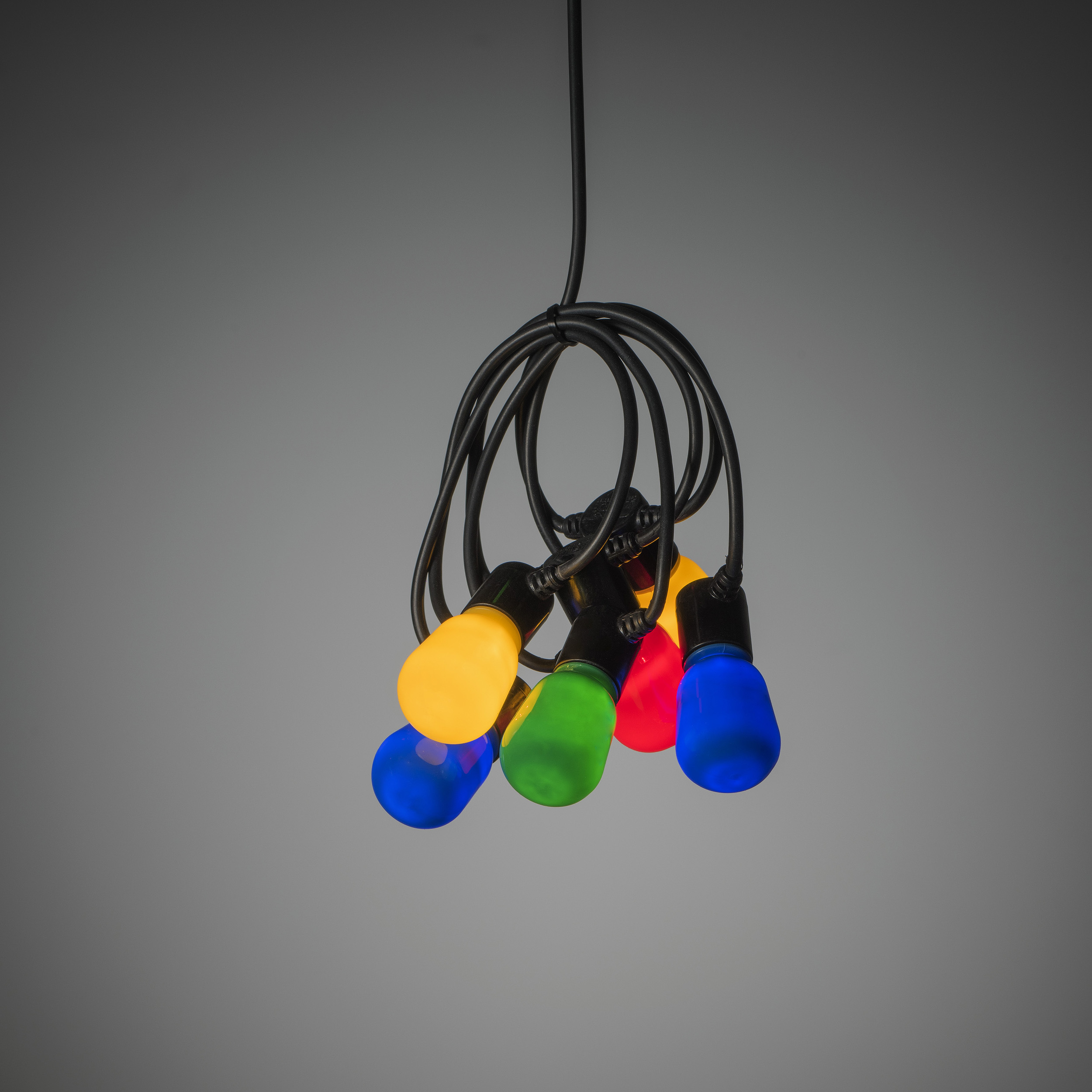 Ljusslinga Gnosjö Konstsmide Ovala lampor LED E14