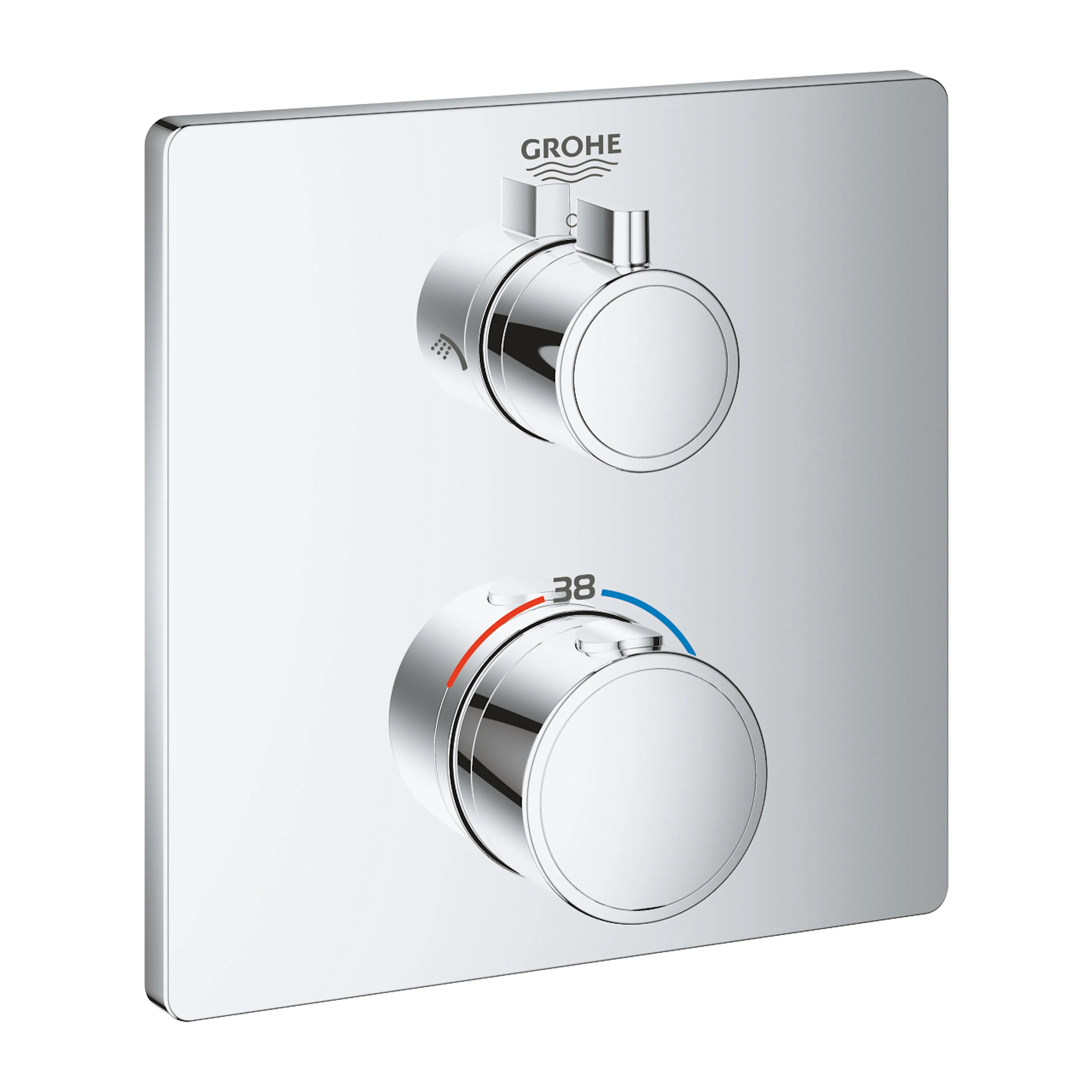 Duschblandare Grohe Grohtherm 24079 med 2 Ventiler