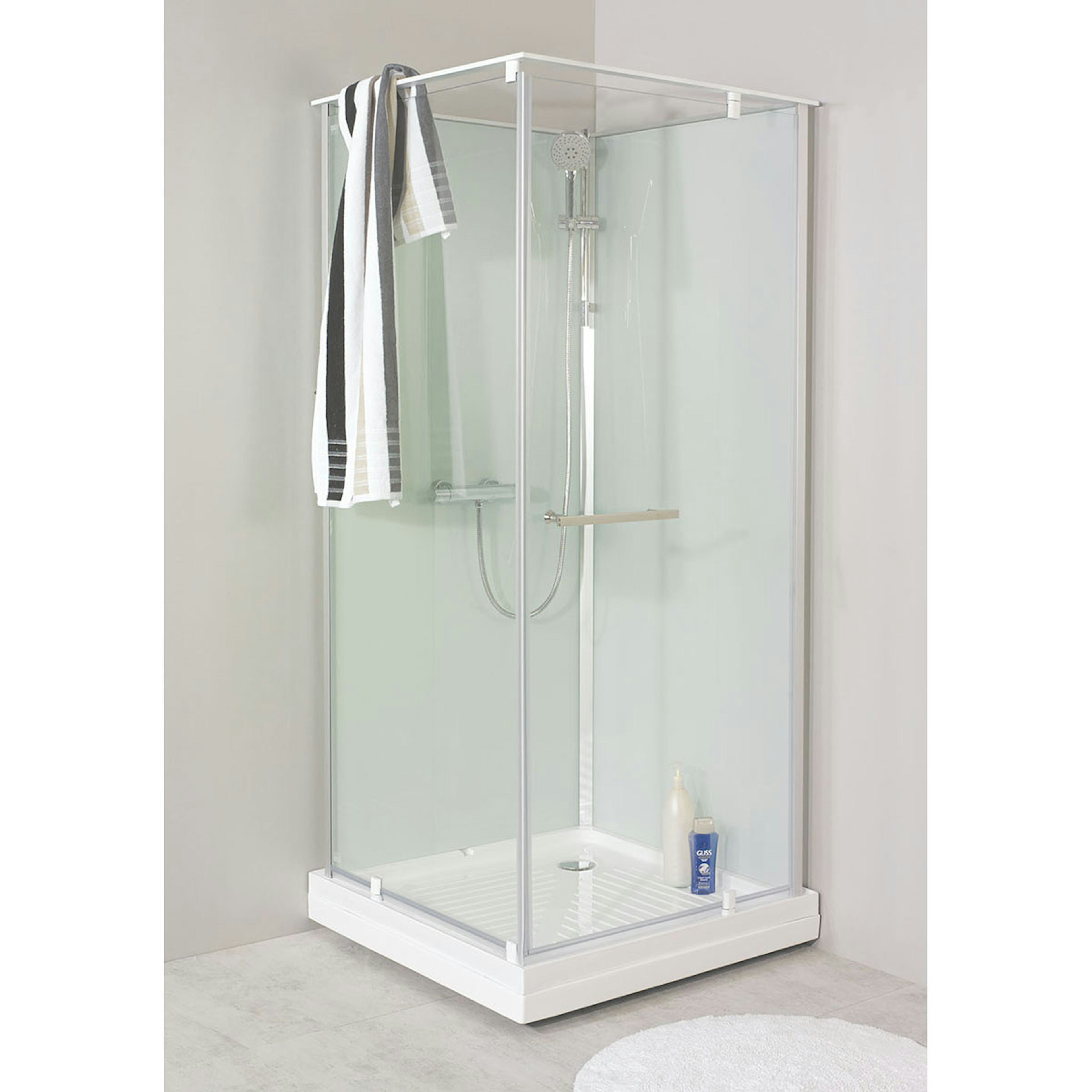 Duschkabin Noro Ocean Rak Vit