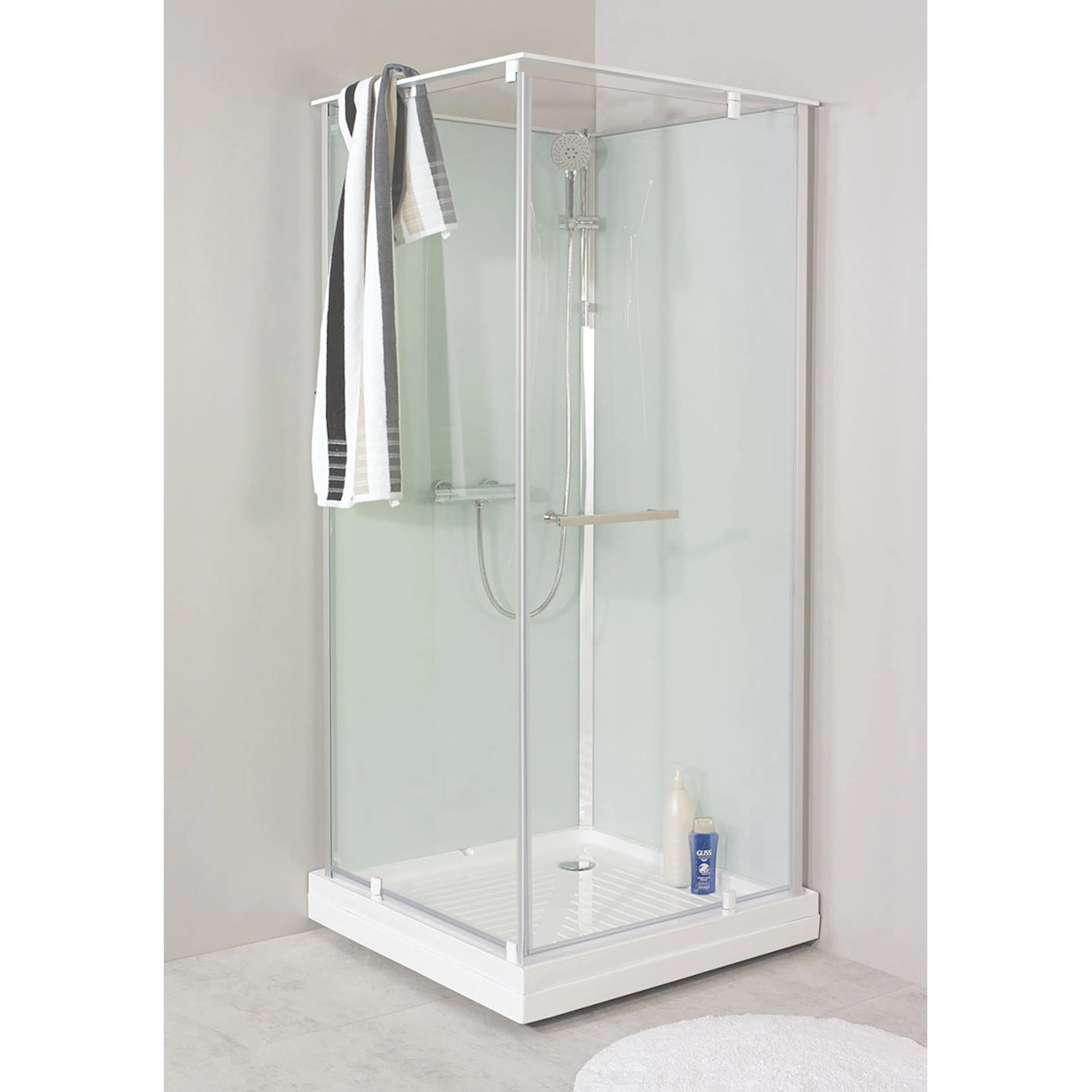 Duschkabin Noro Ocean Rak Vit