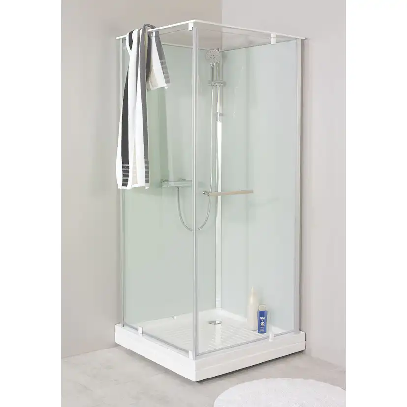 Duschkabin Noro Ocean Rak Vit