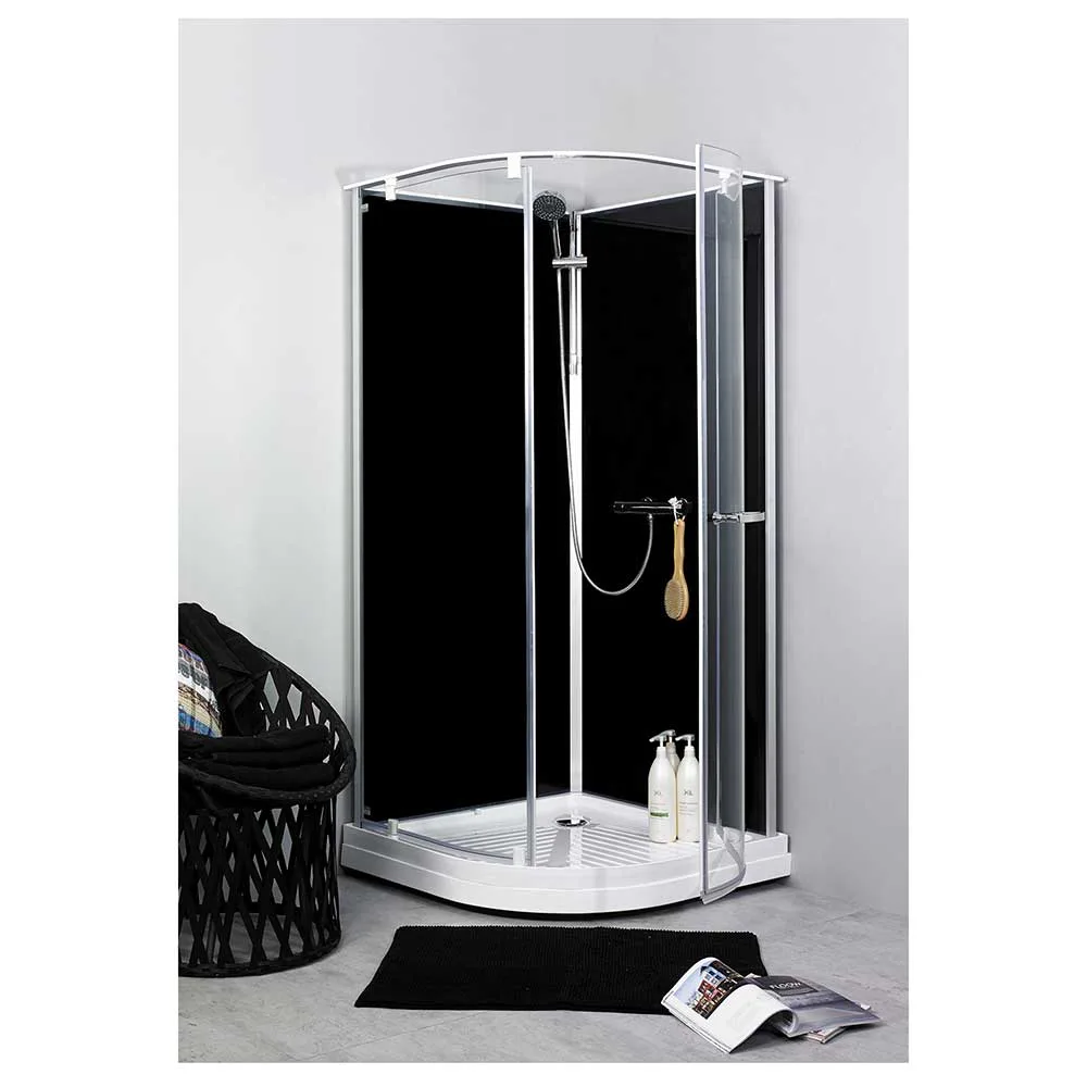 Duschkabin Noro Ocean Rund 90 Svart