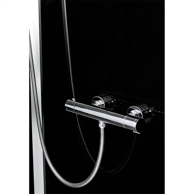 Duschkabin Noro Ocean Rak Svart