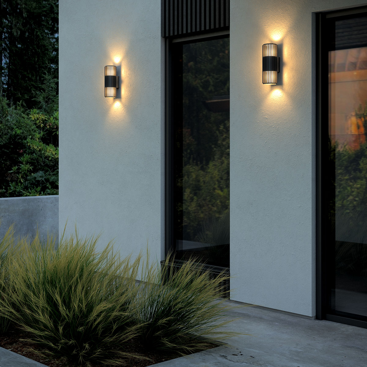 Vägglampa Nordlux Aludra Double