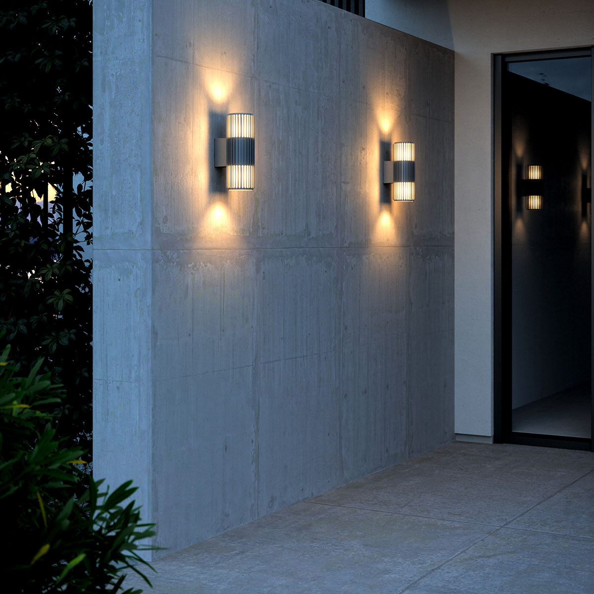 Vägglampa Nordlux Aludra Double