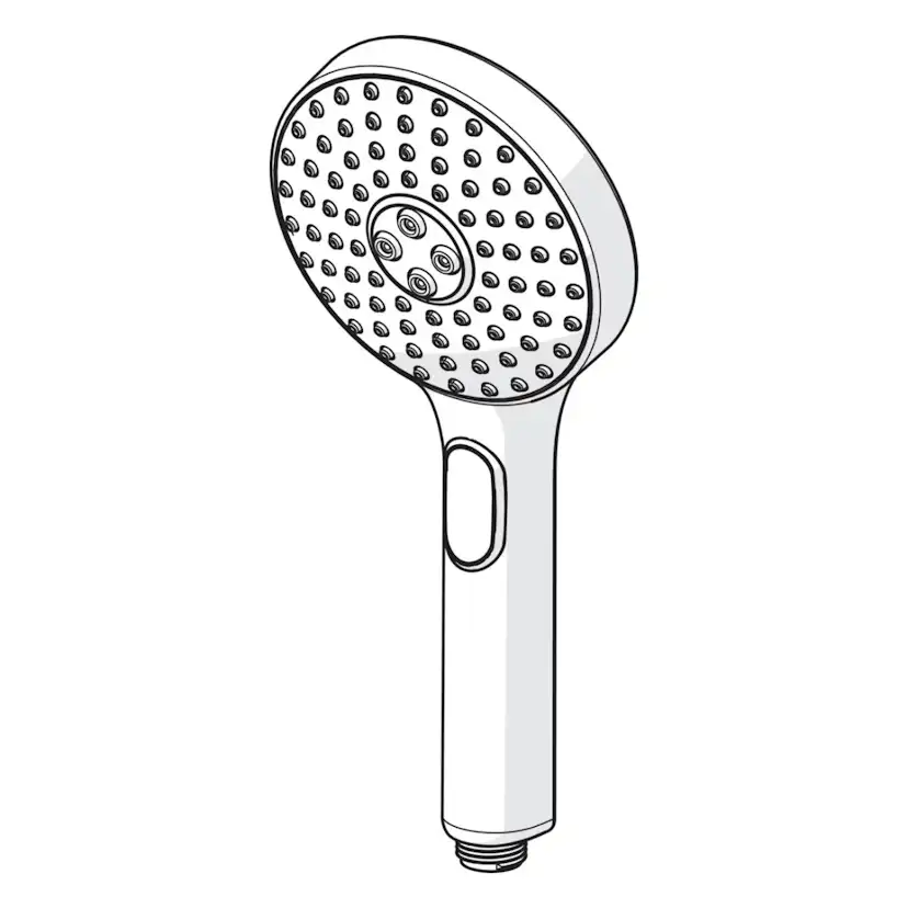 Handdusch Oras Hydractiva 242403 3 jet