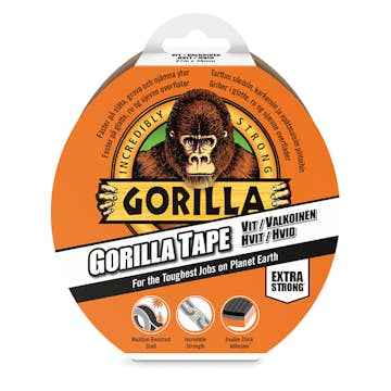 Tejp Gorilla Tape Vit 27mx48mm