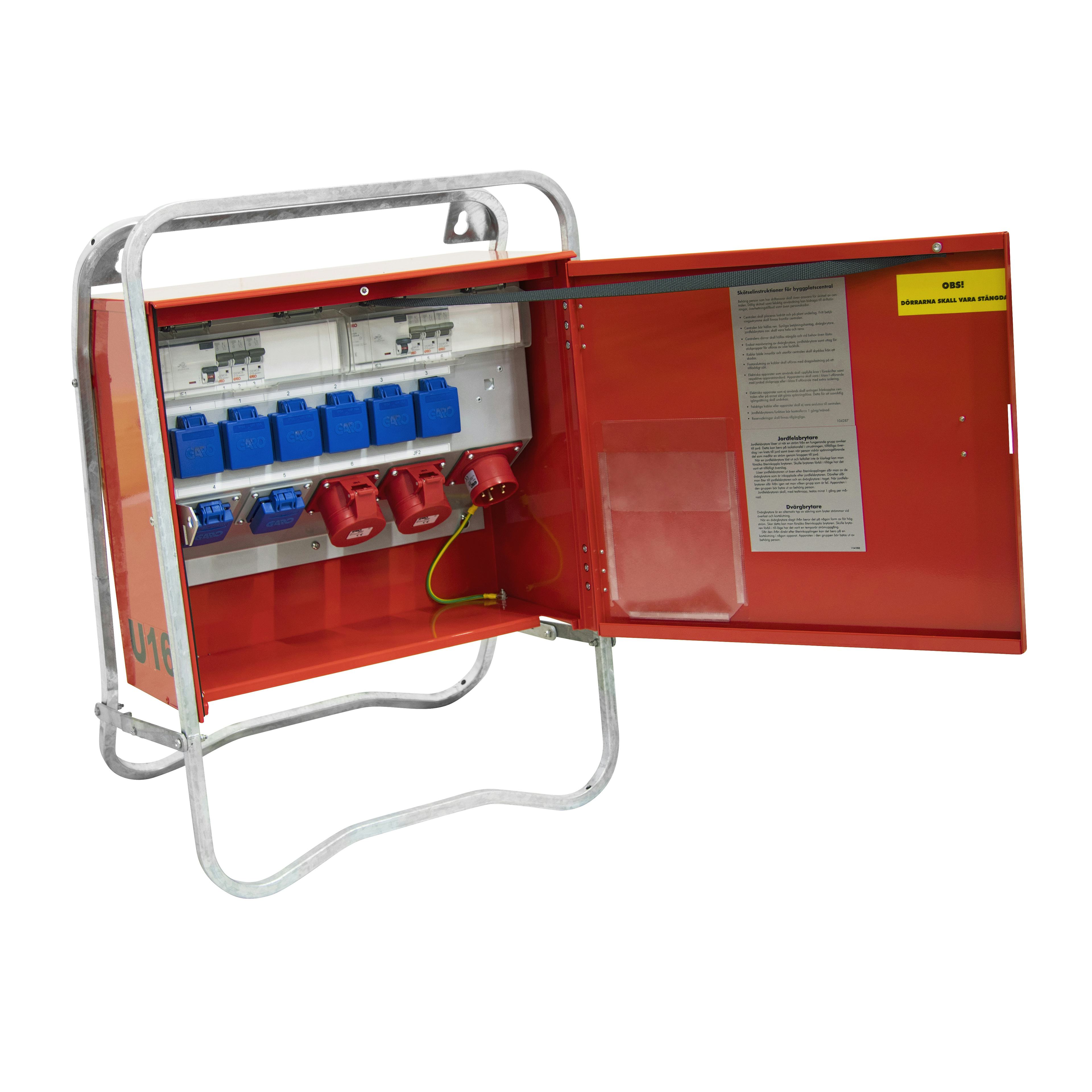 Uttagscentral Garo 2469128 16A ALU