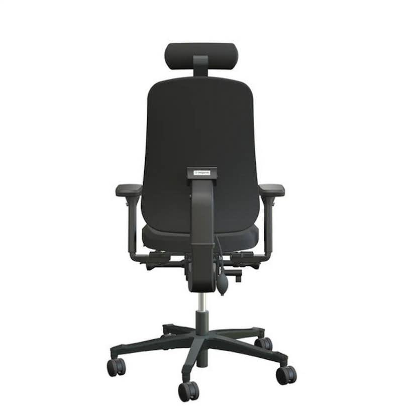 Kontorsstol Lanab Group Höganäs 380 med Armstöd, Nackstöd och Svankstöd