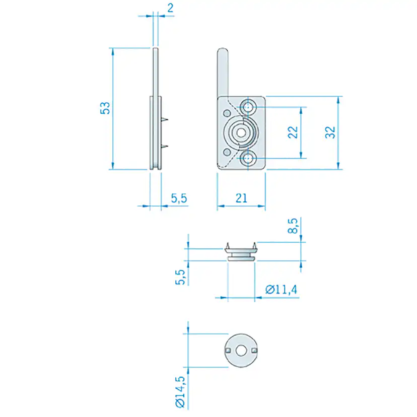 Koppelhake Leif Arviddson 85
