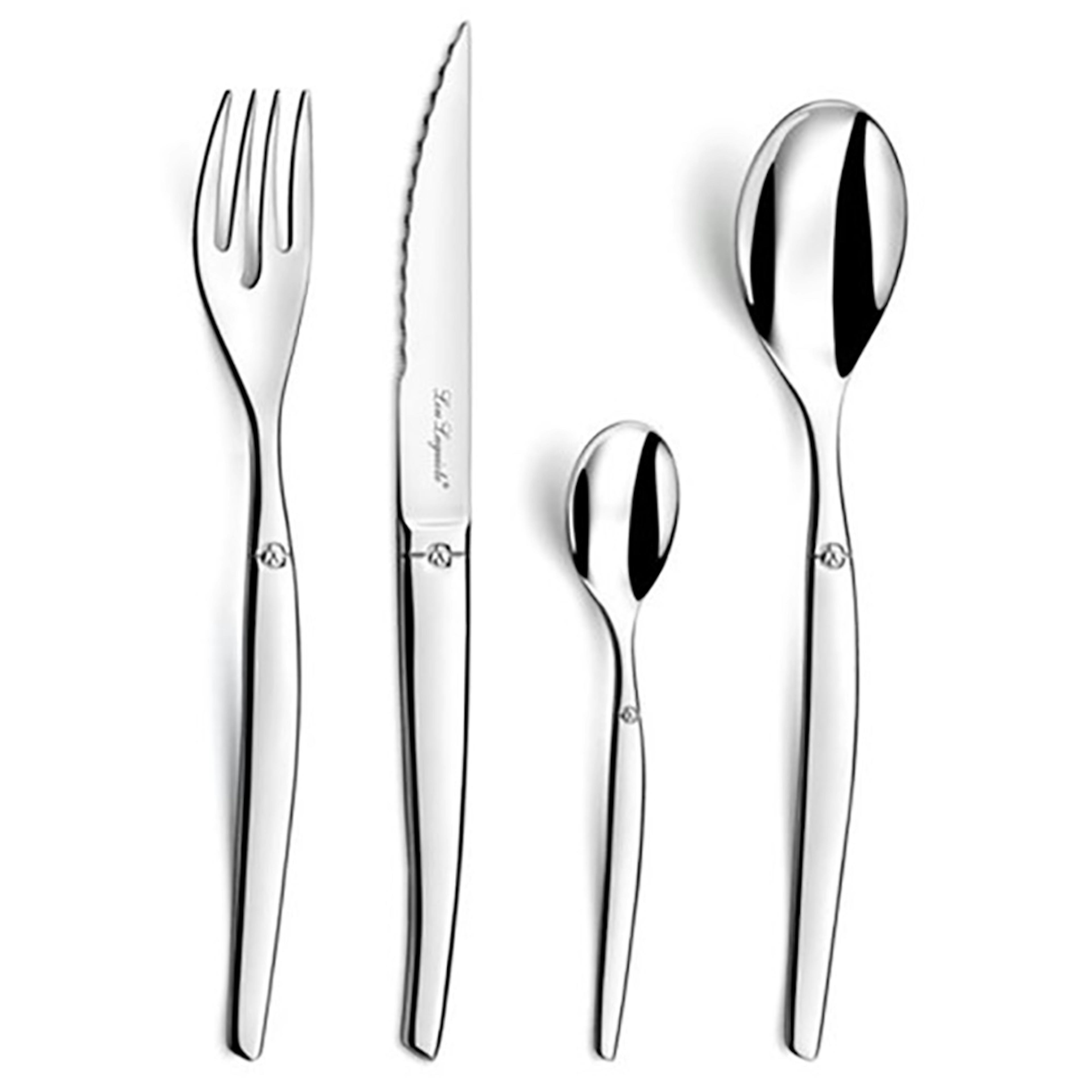 Bestickset Lou Laguiole Jet 16 Delar