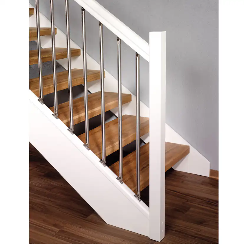 Ändstolpe Lundbergs New York Vit