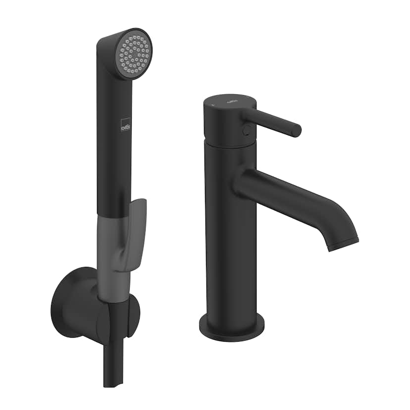 Tvättställsblandare Oras Optima Style 2606FH med Självstängande Handdusch