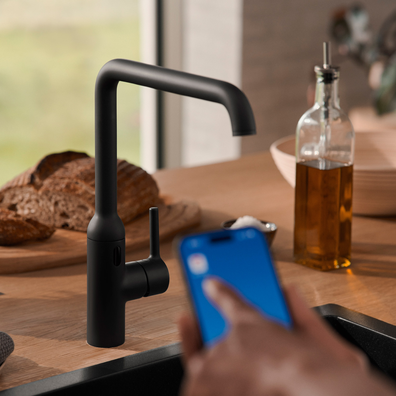 Köksblandare Oras Optima Style Hybrid Beröringsfri med Pinnspak