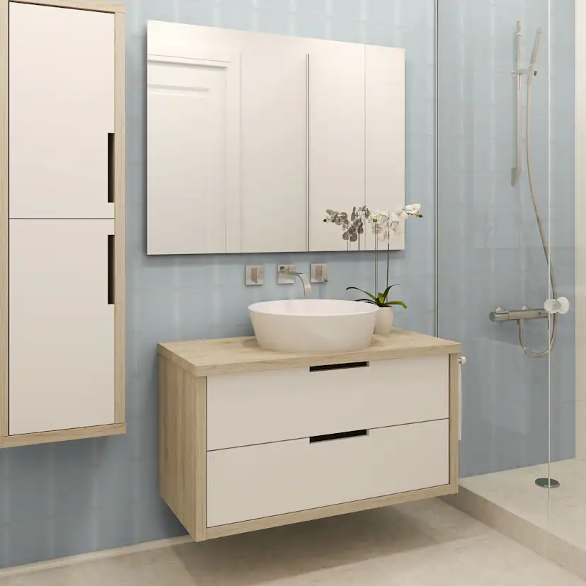 Kakel CAS Ceramica Tender Mirage Turkos 15x15 cm Revestimiento