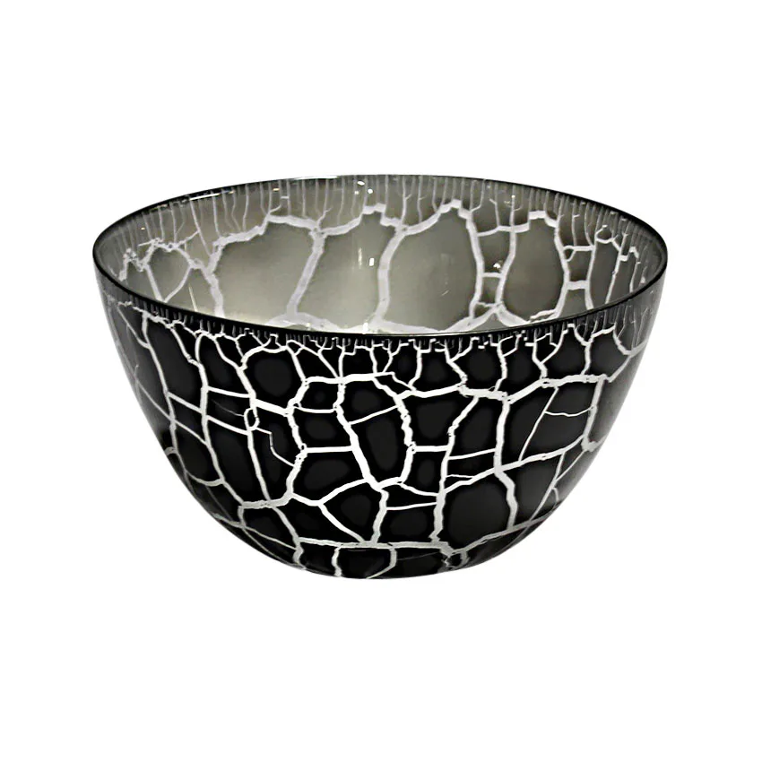 Skål Nybro Crystal Croco