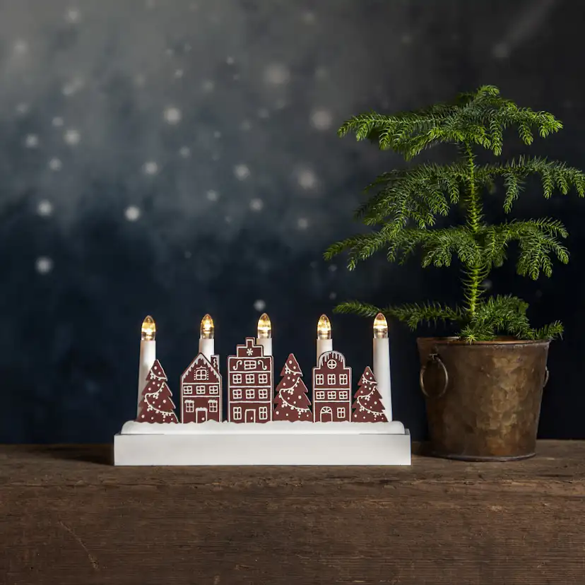 Adventsljusstake Star Trading Yuletid BO 5L