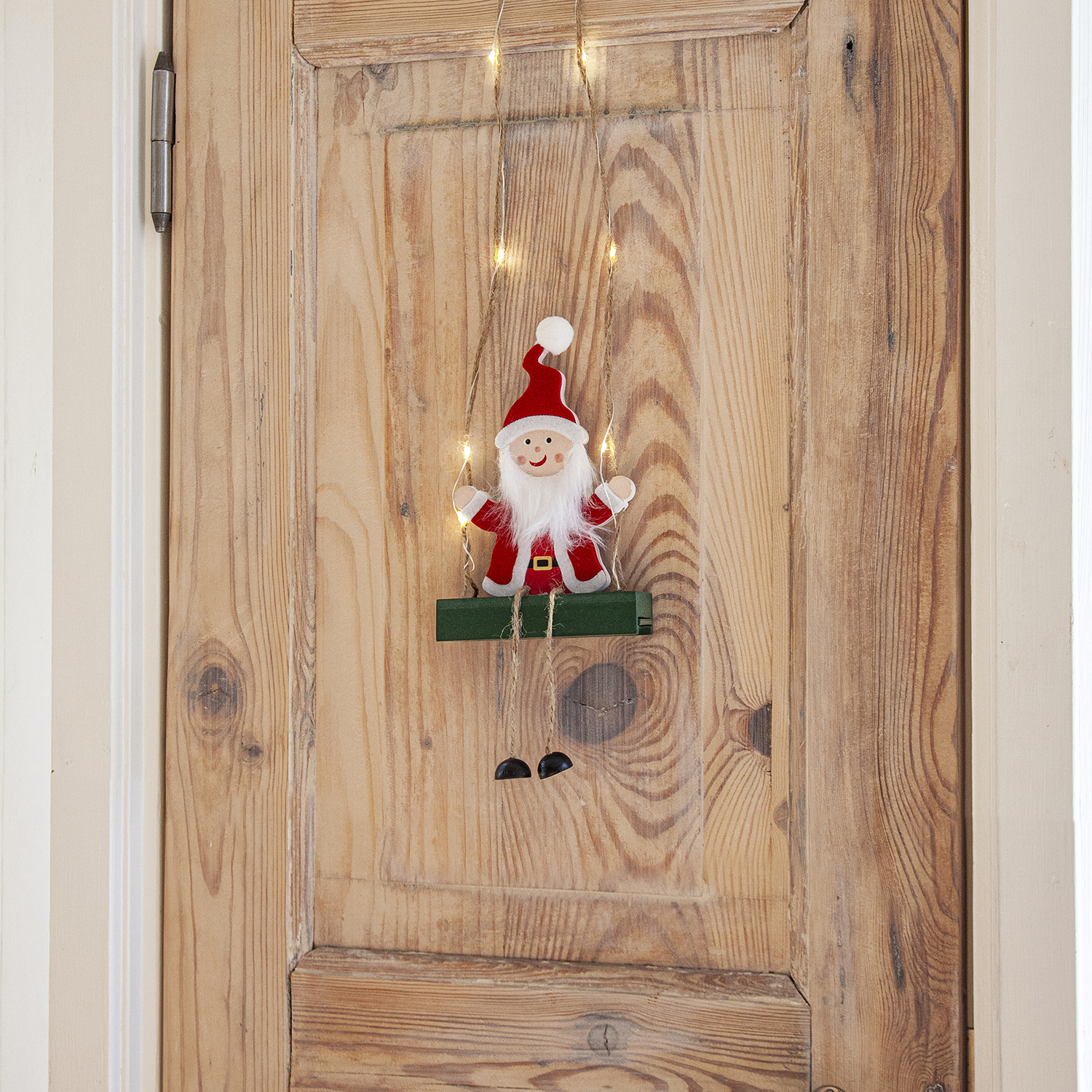 Gungande Tomte Star Trading Santa