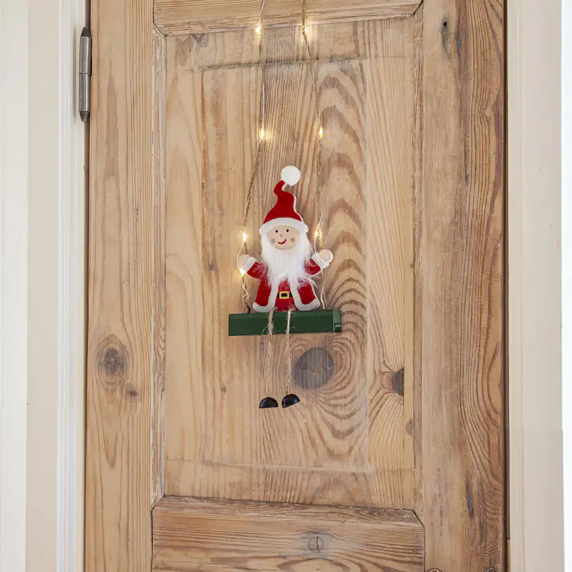 Gungande Tomte Star Trading Santa