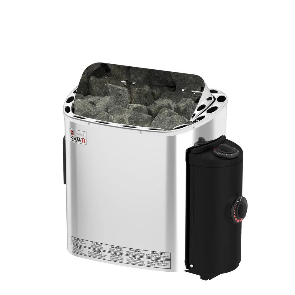 Elektriskt Bastuaggregat SAWO Rostfri Scandia 3P-1P