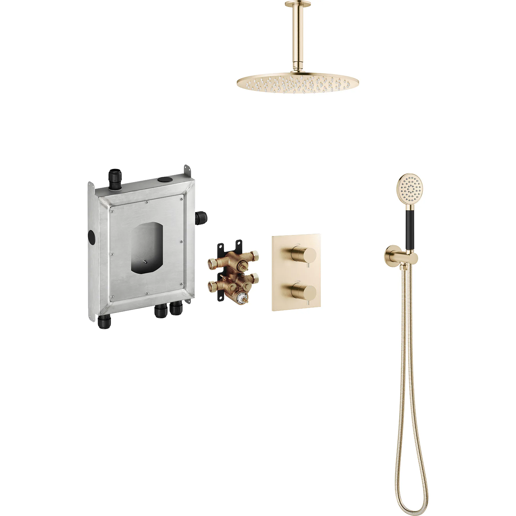 Takduschset Mora INXX II Tak för Inbyggnad