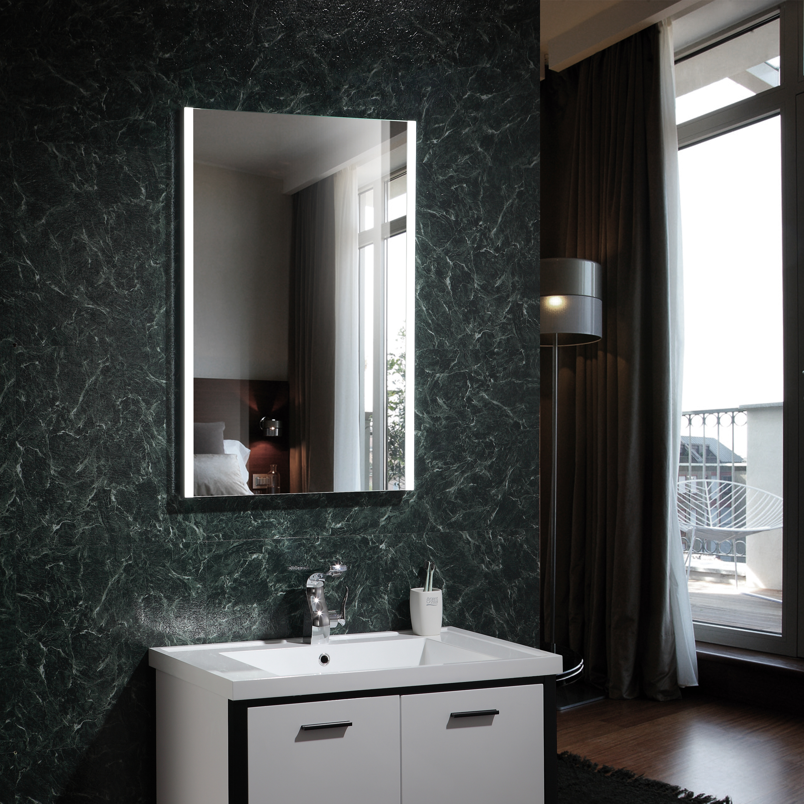 Spegel Bathlife Utstråla