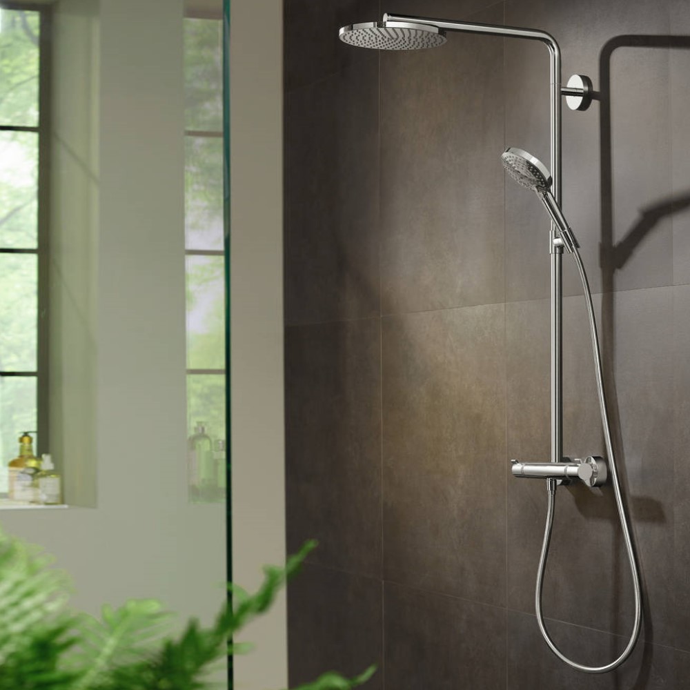 Takduschset Hansgrohe Raindance Select S Showerpipe 240 1jet PowderRain 150 cc