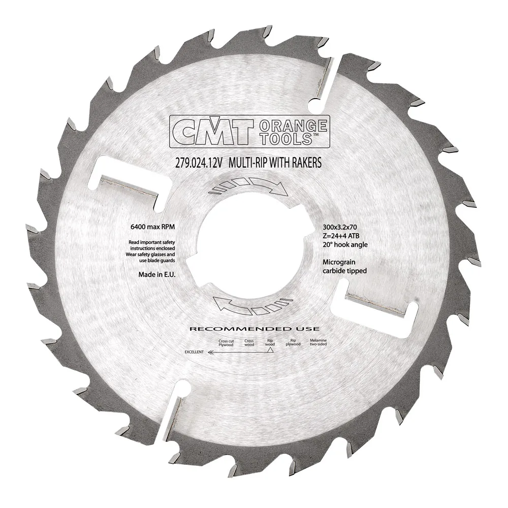 Klyvsågklinga CMT Orange Tools ATB +4 W