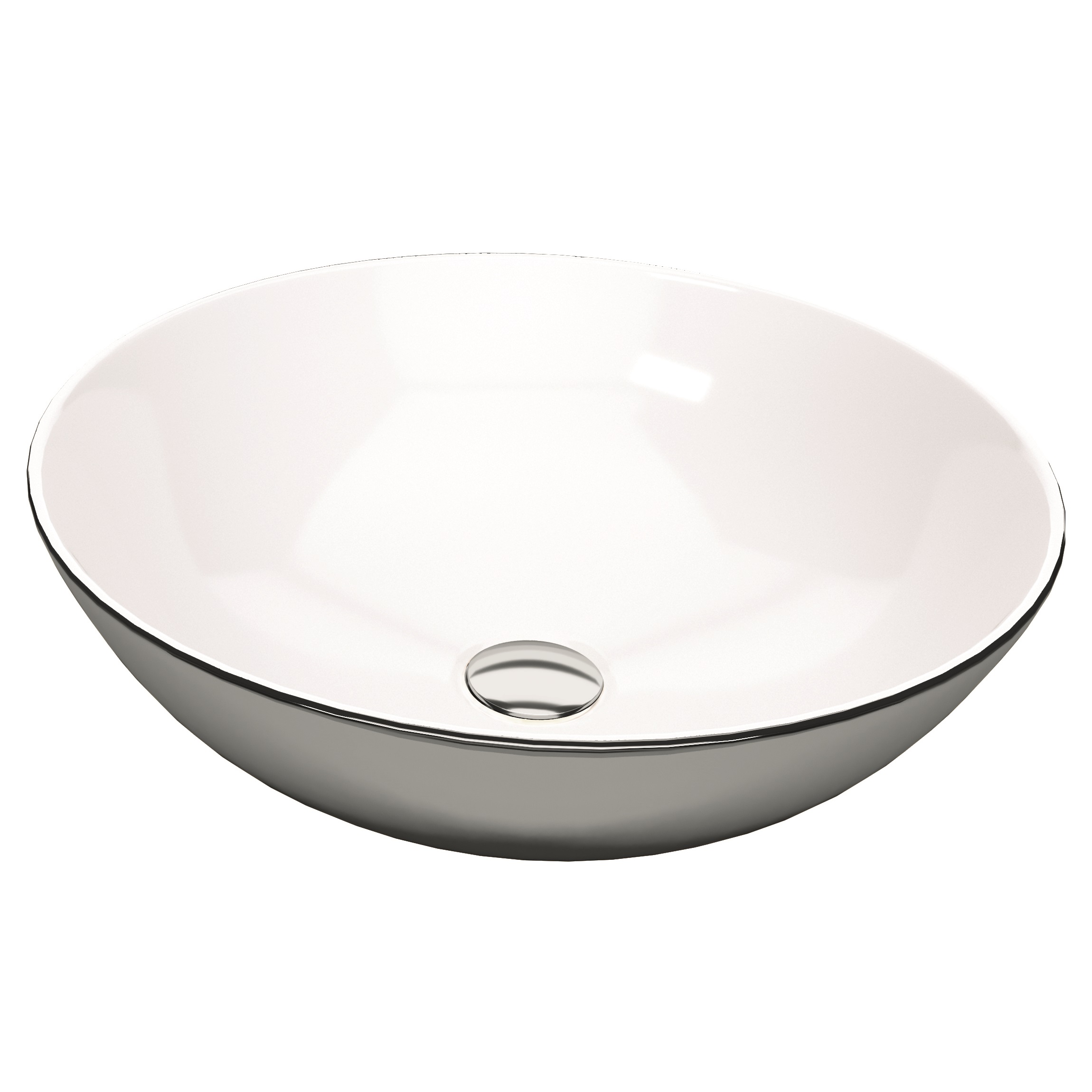 Tvättställ Badlyx Round 106 Bicolor 40 cm