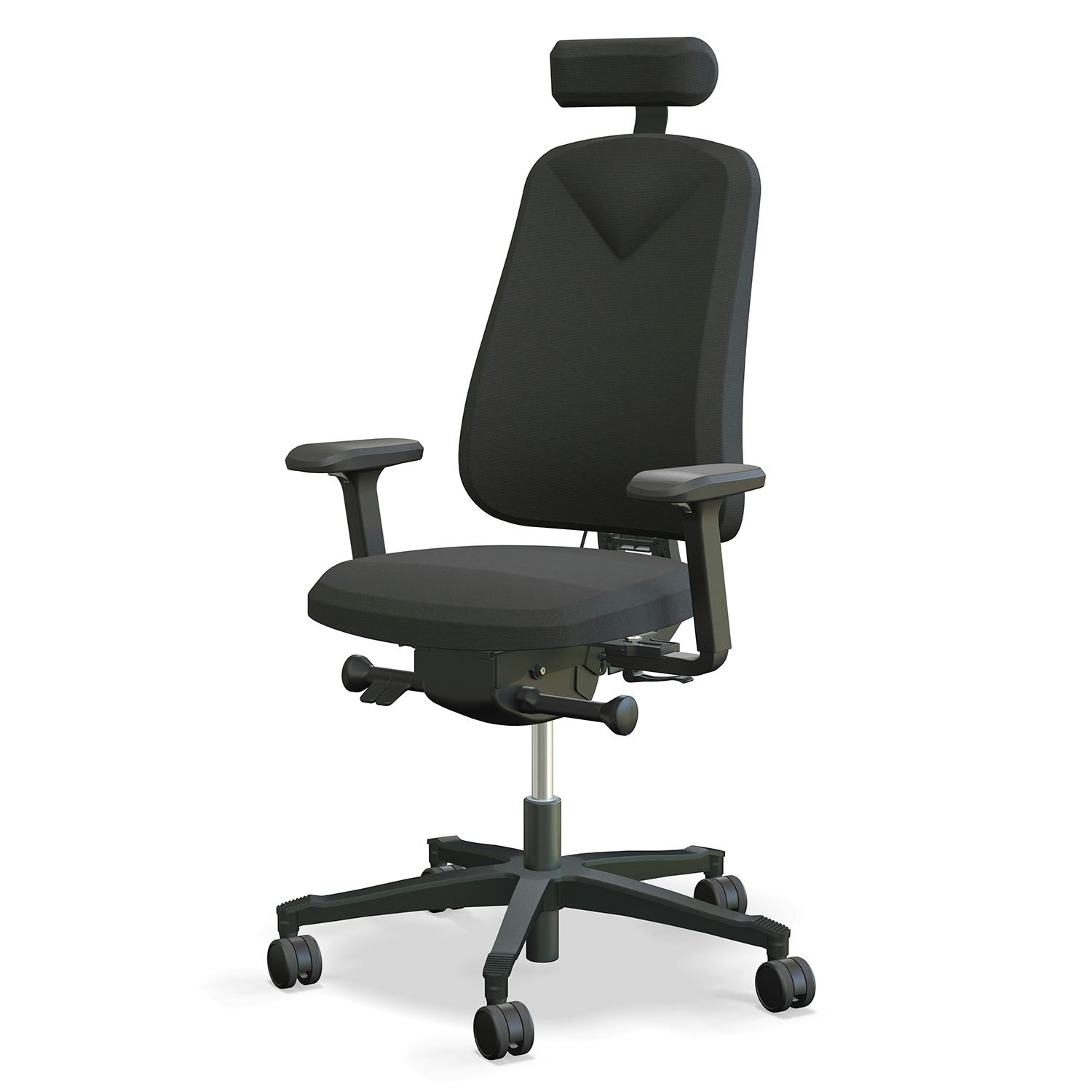 Kontorsstol Lanab Group Höganäs 280 med Armstöd och Nackstöd