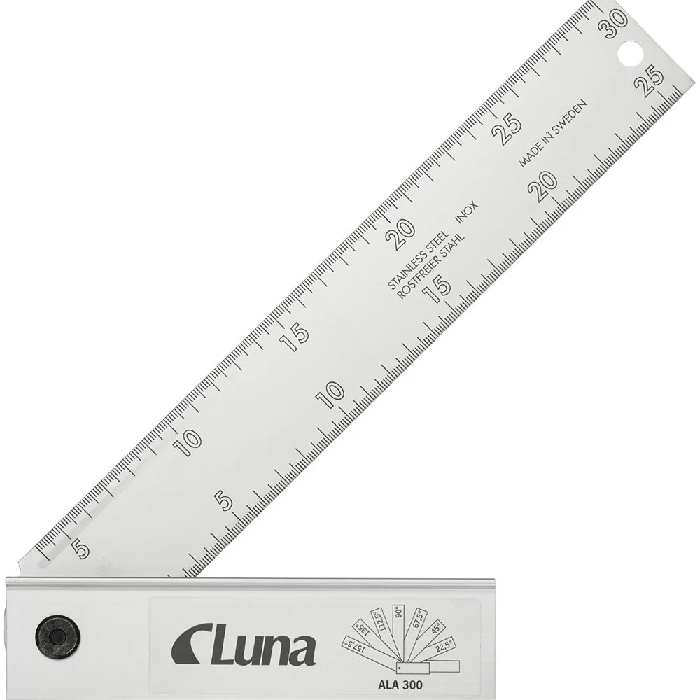 Ställbar Luna Tools Vinkelhake Aluminium