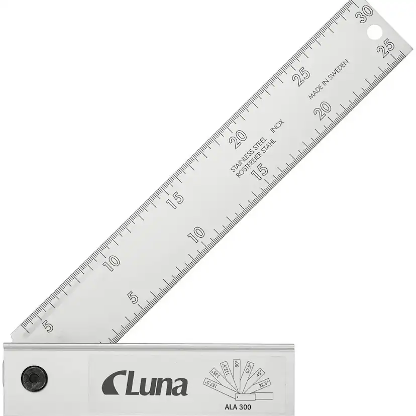 Ställbar Luna Tools Vinkelhake Aluminium