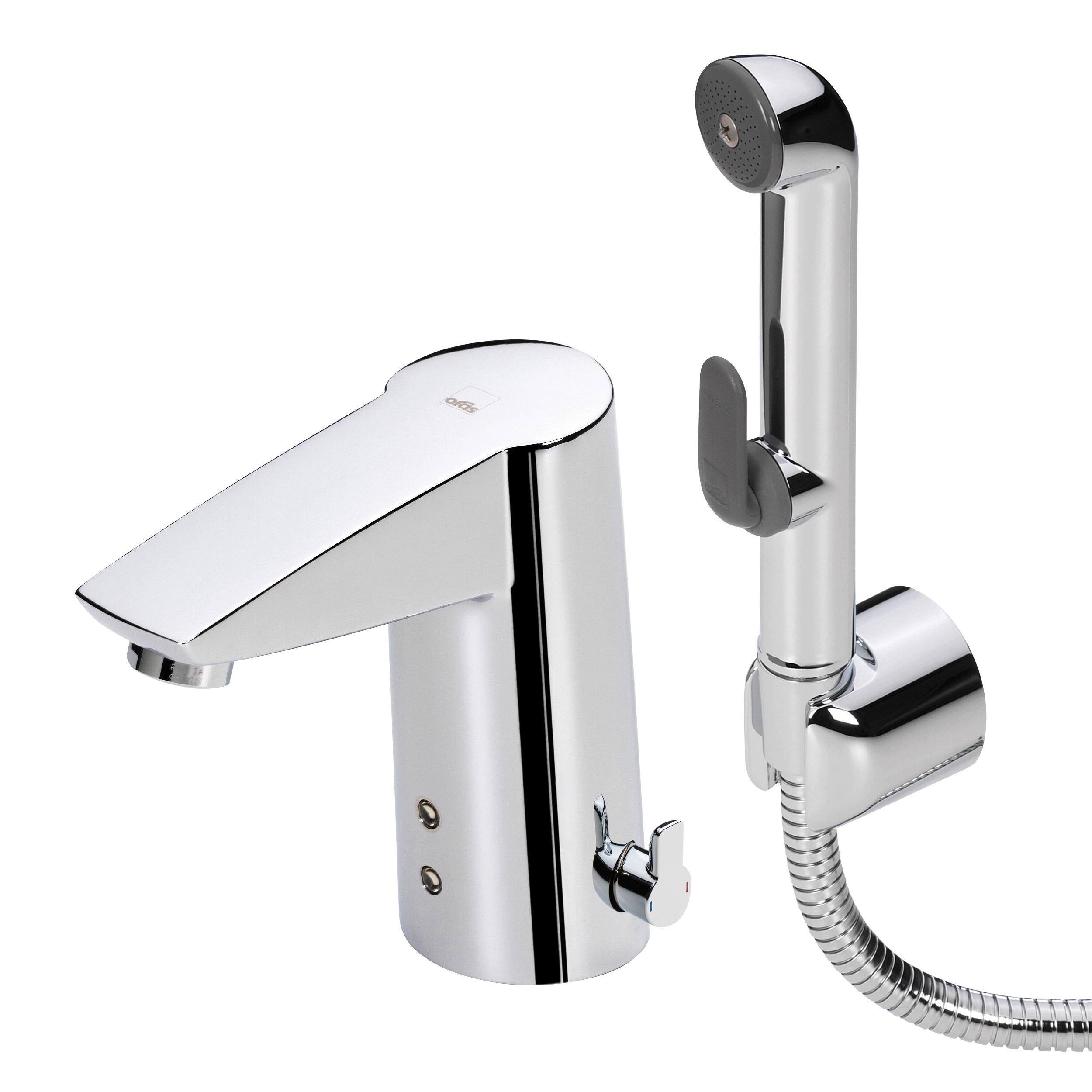 Tvättställsblandare Oras Cubista 2816FZ Bluetooth med Handdusch Beröringsfri