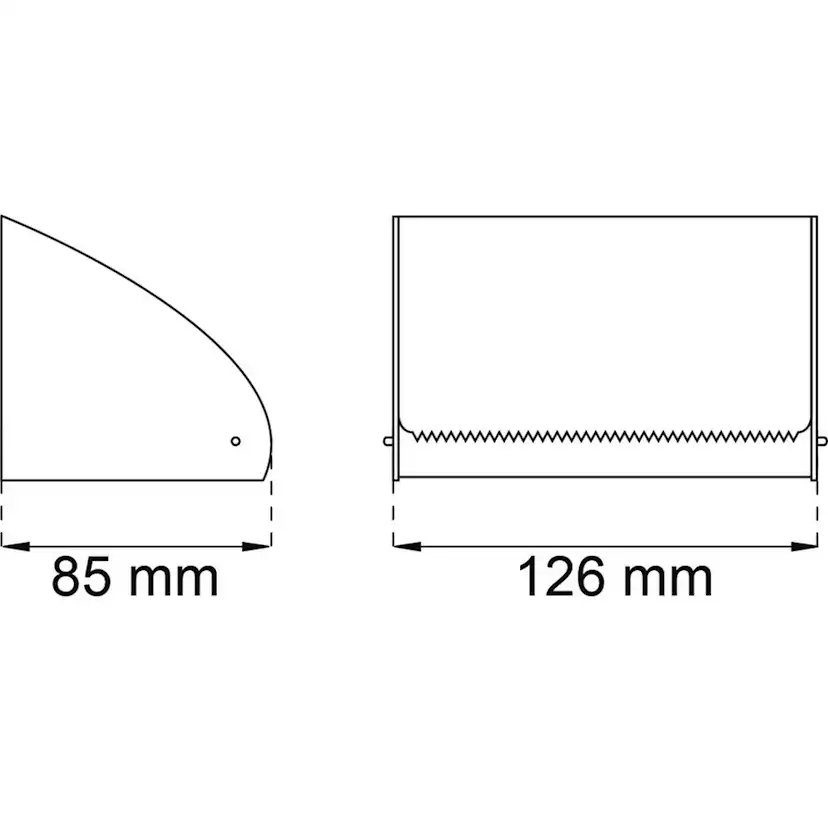 Toalettpappershållare Habo 3500