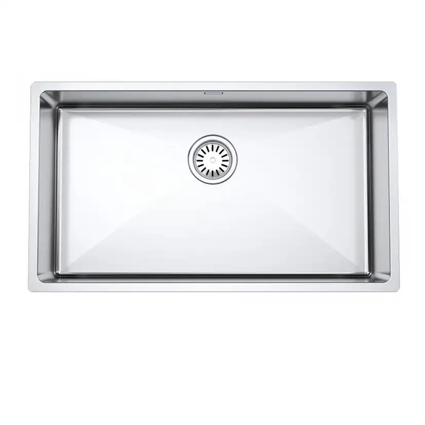 Diskho DecoSteel DI-ART 73 Rostfri Enkel Diskhoar Kök Tvättstuga