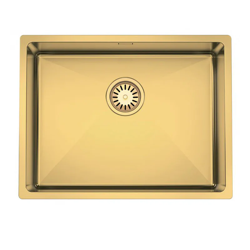 Diskho DecoSteel DI-ART GOLD 53 Enkel för Kök och Tvättstuga