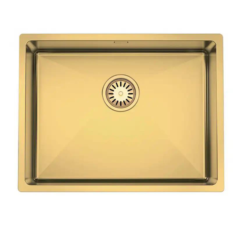 Diskho DecoSteel DI-ART GOLD 53 Enkel för Kök och Tvättstuga