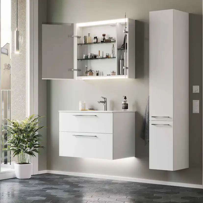 Tvättställsskåp Macro Design Crown Plain Light 14