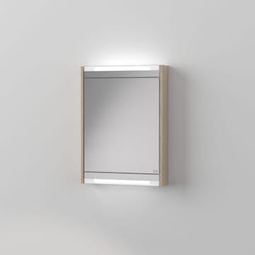 Spegelskåp DuoBad Gripen 53 med LED