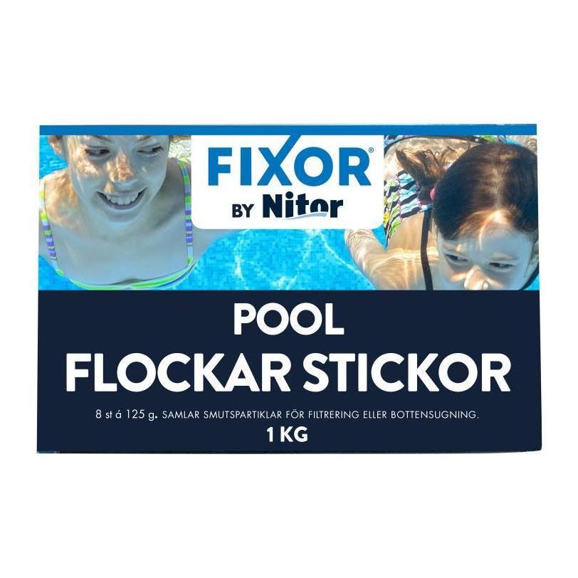Flockfix Fixor by Nitor Poolkemi Flockarstick 8 st