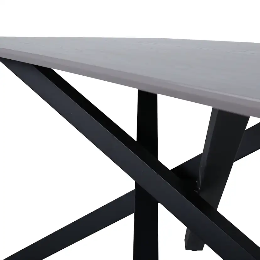 Matbord Venture Home Piazza Grå 190 cm